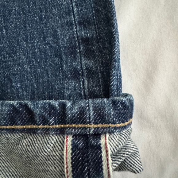 Banana Republic Selvedge Straight Fit Button Fly Jeans 34W x 34L - Picture 3 of 4